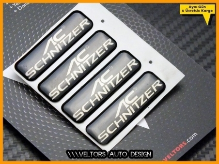 BMW AC Schnitzer Body Logo Amblem Seti