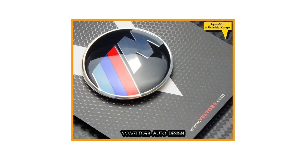 BMW M Araç Direksiyon Logo Amblem