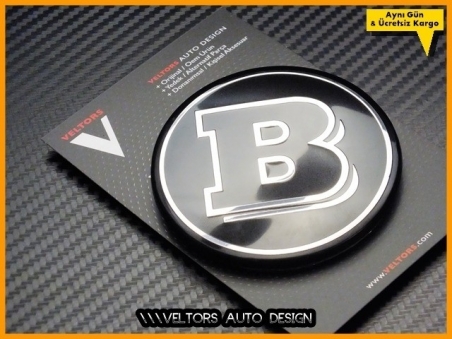 Mercedes Brabus Bagaj Yıldızı Logo Amblem