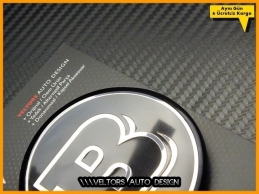 Mercedes Brabus Bagaj Yıldızı Logo Amblem