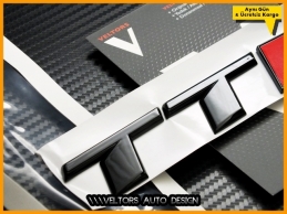 Audi Piano Black / Parlak Siyah TTRS / TT RS Bagaj Yazı Logo Amblem