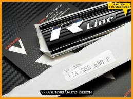 VW Passat B8 ve B8.5 Orjinal R line Yan Çamurluk Logo Amblem Seti