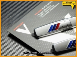 BMW M Technic M Logo Amblem M Koltuk Döşeme Logo Amblem Seti
