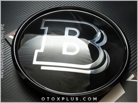 Mercedes GLC GLE W166 W167 GLS BRABUS Ön Izgara Brabus Logo Amblem