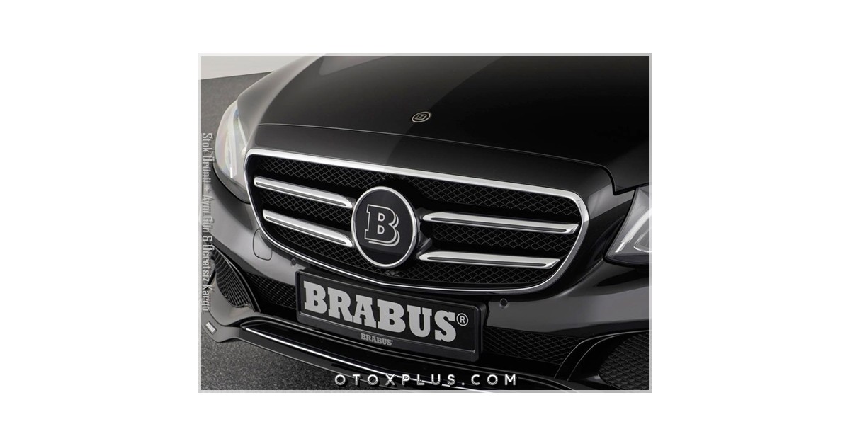Mercedes GLC GLE W166 W167 GLS BRABUS Ön Izgara Brabus Logo Amblem