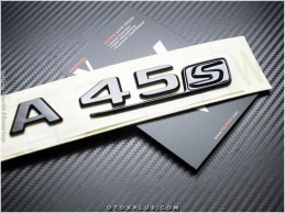 Mercedes A Class Piano Black / Parlak Siyah A 45 S / A45 S Bagaj Yazı
