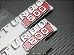 Mercedes BRABUS Biturbo 800 Logo Amblem Seti