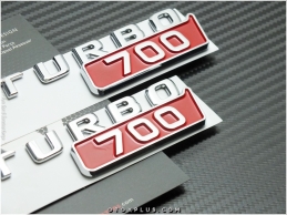 Mercedes BRABUS Biturbo 700 Logo Amblem Seti