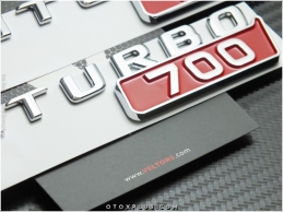 Mercedes BRABUS Biturbo 700 Logo Amblem Seti