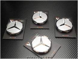 Mercedes Yıldız Jant Göbeği Göbek Kapak Seti