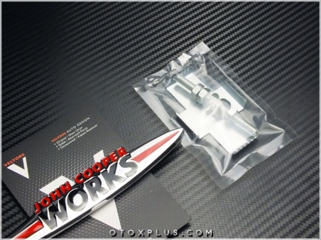 Mini John Cooper Works Ön Izgara Logo Amblem Seti