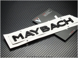 Mercedes Piano Black / Parlak Siyah MAYBACH Logo Amblem