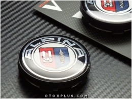 BMW Alpina Logo Amblem Alpina Jant Göbeği Göbek Kapak Seti
