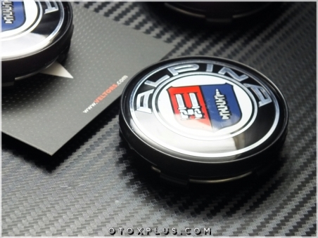 BMW Alpina Logo Amblem Alpina Jant Göbeği Göbek Kapak Seti