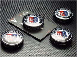 BMW Alpina Logo Amblem Alpina Jant Göbeği Göbek Kapak Seti