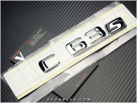 Mercedes C 63 S / C63 S Bagaj Yazı C63S Logo Amblem
