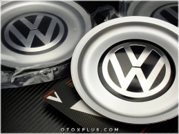 VW Logo Amblem Golf Jetta VW Jant Göbeği Göbek Kapak Seti