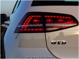 VW GTD Polo Golf Bagaj Yazı GTD Logo Amblem