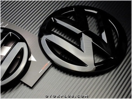 VW T-Roc Piano Black Ön Izgara Arka Bagaj Logo Amblem