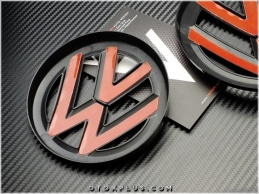 VW T-Roc Piano Black Ön Izgara Arka Bagaj Logo Amblem