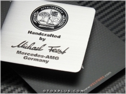 Mercedes AMG Araç Plaketi AMG Logo Amblem