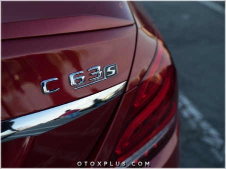 Mercedes C 63 S / C63 S Bagaj Yazı C63S Logo Amblem