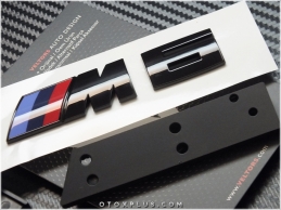 BMW Siyah / Black Ön Izgara M6 Logo Amblem
