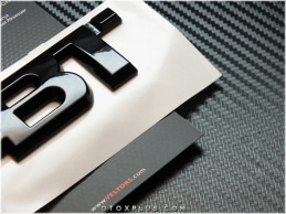 Audi Piano Black Siyah ABT Bagaj Yazı Logo Amblem