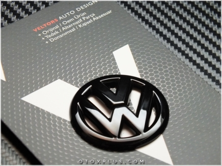 VW Black / Siyah Direksiyon Airbag VW Logo Amblem