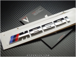 BMW M8 Bagaj Yazı M860i Logo Amblem