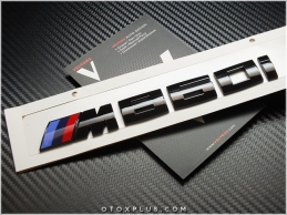 BMW Siyah / Black M8 Bagaj Yazı M860i Logo Amblem