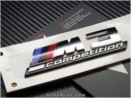 BMW M3 Competition M3 Logo Amblem Seti
