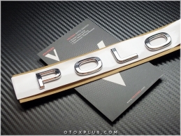 VW Yeni Tip Polo Bagaj Yazı Golf Logo Amblem