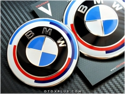 BMW 50. Yıl Ön Kaput Arka Bagaj Logo Amblem Seti