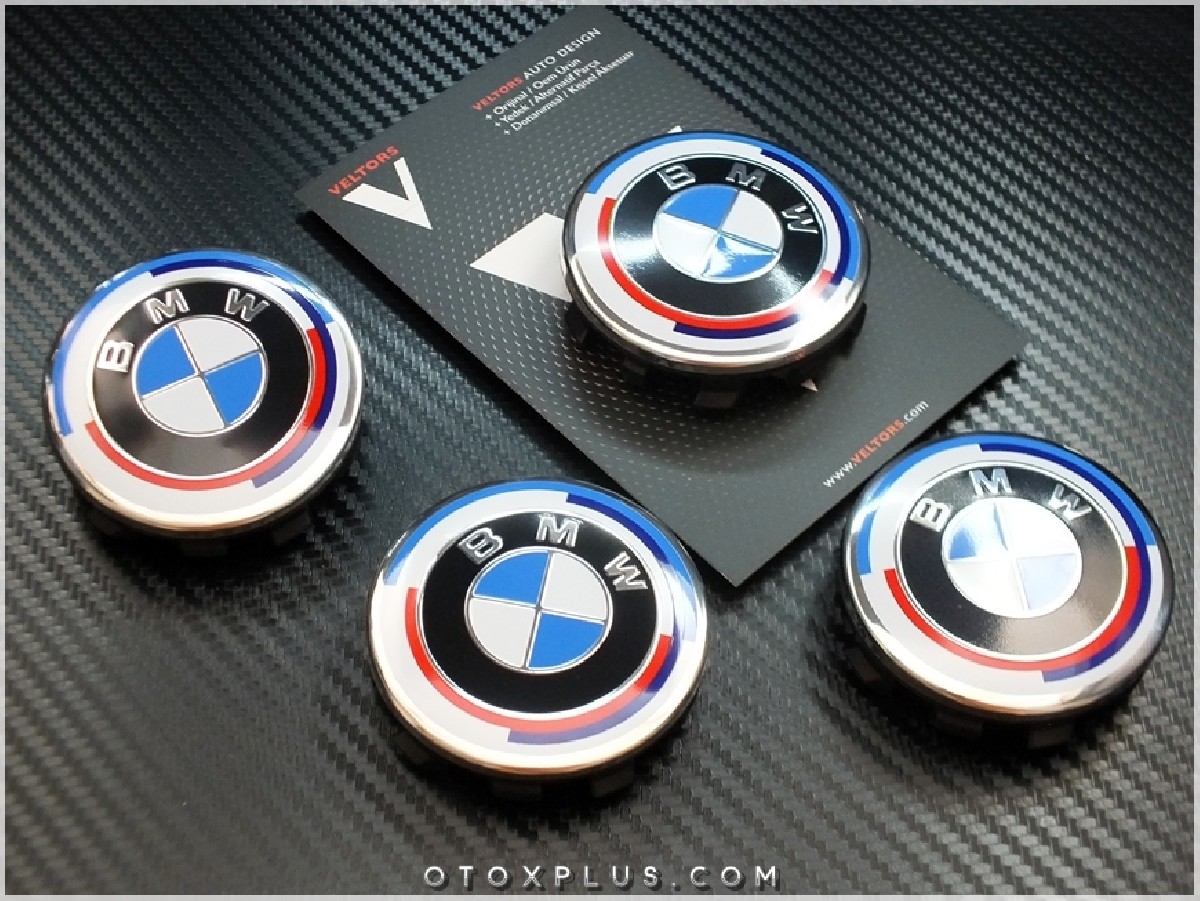 BMW 50. Yıl Jant Göbeği Jant BMW Göbek Kapak Seti