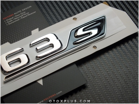 Mercedes C Class C 63 S / C63S Bagaj Yazı Logo Amblem Seti