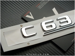 Mercedes C Class C 63 S / C63S Bagaj Yazı Logo Amblem Seti