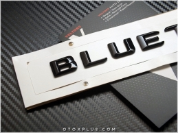 Mercedes Bluetec Siyah Bagaj Yazı Bluetec Logo Amblem