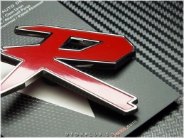 Honda R Bagaj Yazı R Logo Amblem