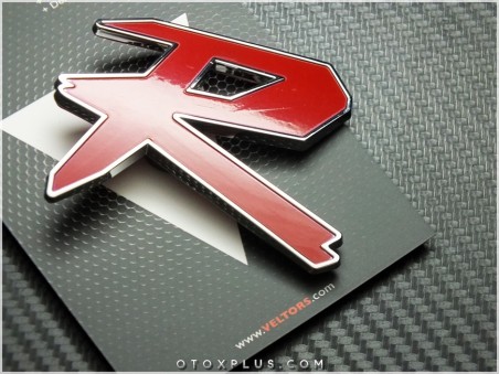Honda R Bagaj Yazı R Logo Amblem