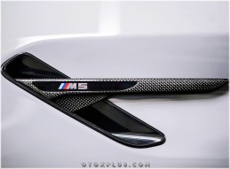 BMW G30 M5 Yan Çamurluk Izgara Yazı Logo Amblem Seti
