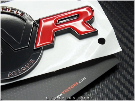 Range Rover Siyah / Black SVR Yazı Logo Amblem