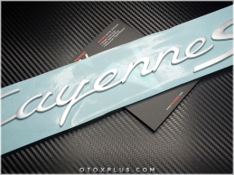 Porsche Cayenne S Bagaj Yazı Cayenne S Logo Amblem
