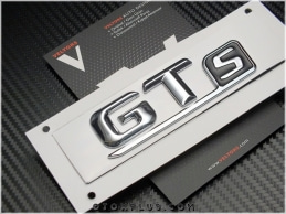Mercedes AMG GTS Bagaj Yazı GTS Logo Amblem