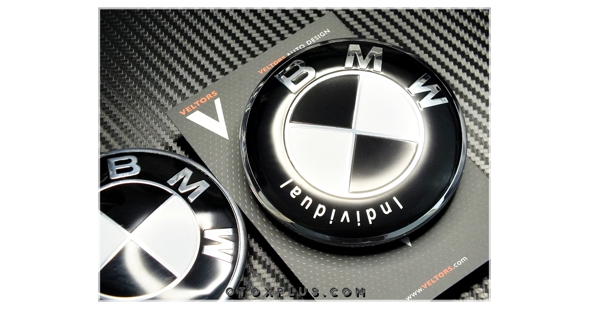 BMW Individual Ön Kaput Arka Bagaj Logo Amblem Seti