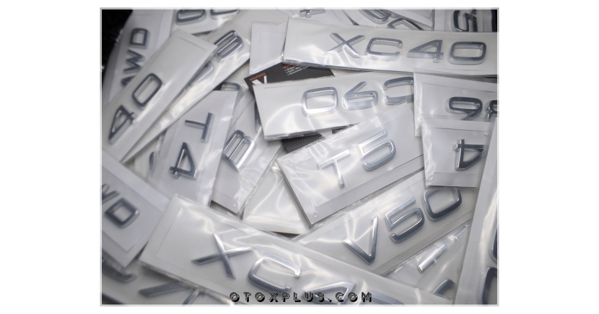 Volvo S80 / S 80 Bagaj Yazı Logo Amblem