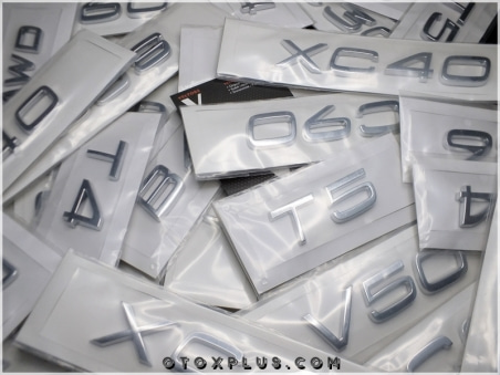 Volvo B6 Bagaj Yazı Logo Amblem
