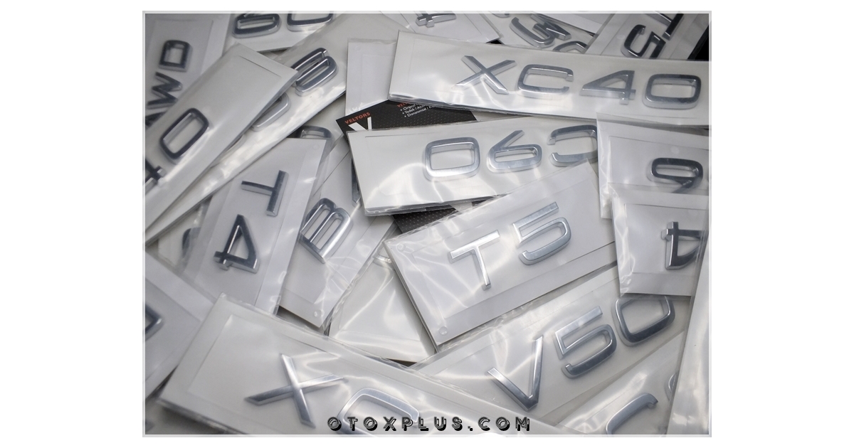 Volvo T4 Bagaj Yazı Logo Amblem