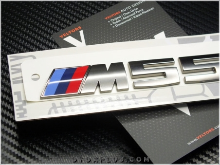 BMW Koyu Gri M 550d / M 550 d Bagaj Yazı Logo Amblem