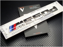 BMW Koyu Gri M 550d / M 550 d Bagaj Yazı Logo Amblem